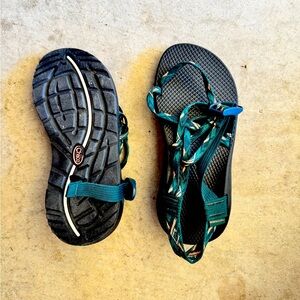 Chaco sandals, fit 7.5 shoe size. New, never used other than to try on.
